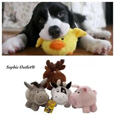Squeaky Pet Plush Toy Squeaker Sound Dog Cat Puppy Play Chew Fetch Training Toys