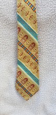 Vintage Tie Mens Buttons of Luton Necktie Retro Fashion 1970s STYLED BY STRANGE 