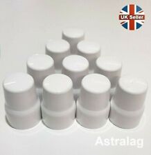 10 x Radiator Valve Cap | Easy Push-Fit | Universal Replacement Valve Cover