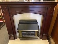 Mahogany Effect Fire Surround