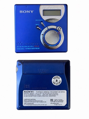 Sony walkman nf610 - sony, md