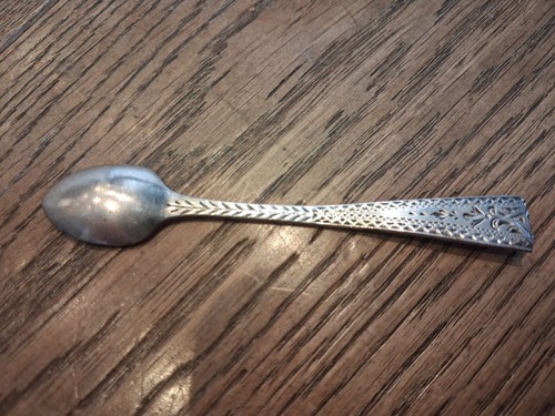 Antique georgian silver - silver, spoon