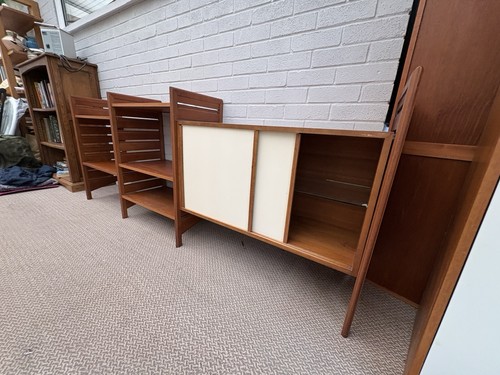 Ladderax vintage shelving - ladderax,