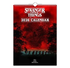 2026 Wall Calendar  - Stranger Little Things – Christmas - Birthday - Present