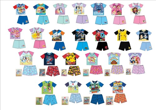 Short pyjamas set character - short,