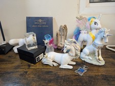 Unicorns Wizard Bundle Job Lot Of Mixed Figurines Ornament & Accessories A26