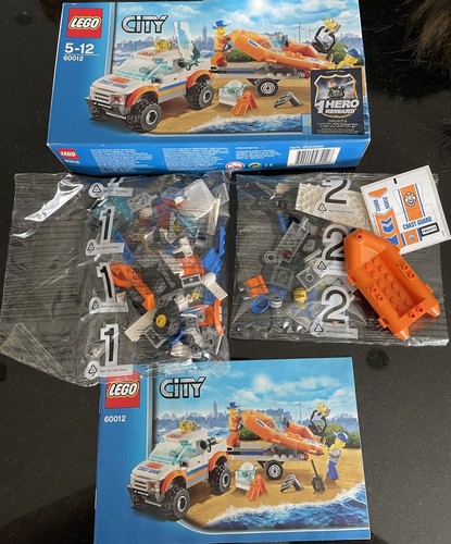 Lego 60012 coast guard - 4x4, &