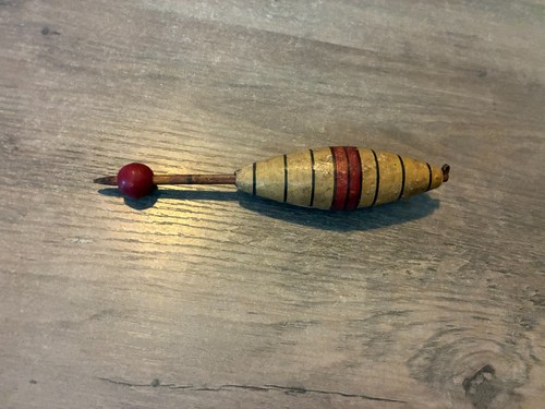 Vintage antique painted wood - painted,