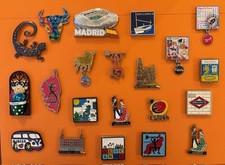 Souvenir fridge magnet - Metal Spain