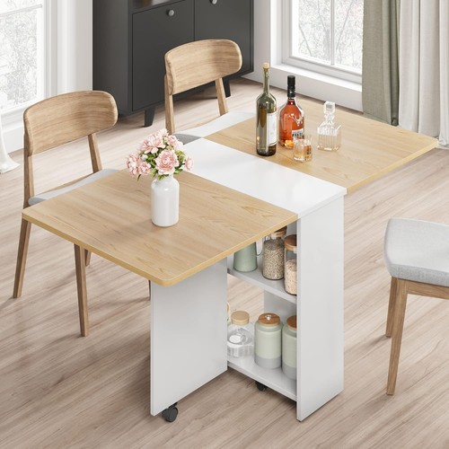 Folding dining table with - folding, 6