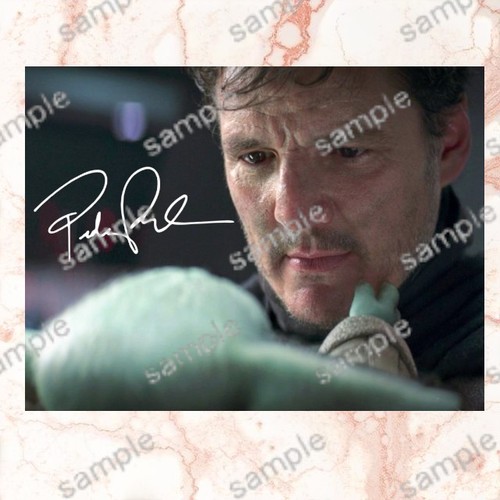 Pedro pascal signed star wars - pascal,