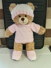 Teddy bear jumper,shoes,hat