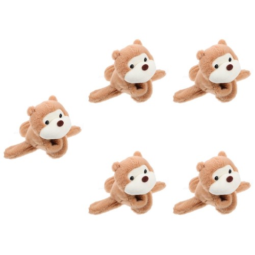5pcs reusable plush monkey - 5pcs,
