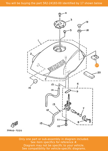 Yamaha damper locating - locating, 3