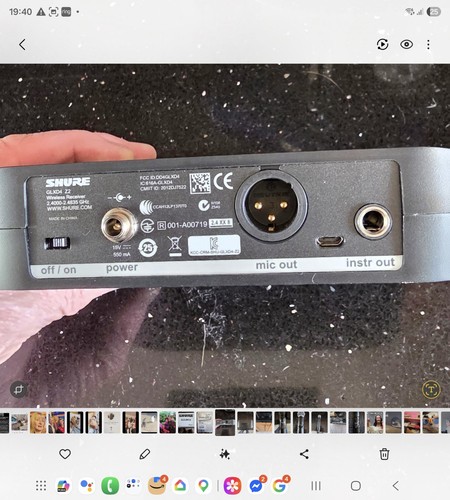 Shure glxd4 digital - glxd4,