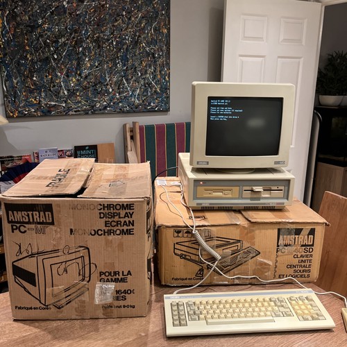 Amstrad pc1640sd with - pc1640sd,