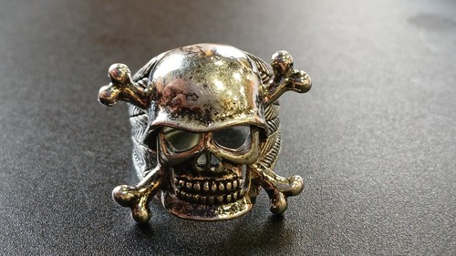 Skull bones biker chunky - skull,