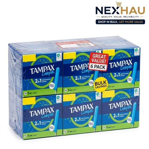 Pack tampax compak super - 6,