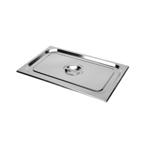Stainless steel handled lid - stainless,