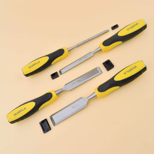 Pieces wood chisel set - wood,