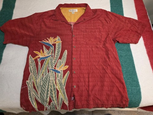 Tommy bahama shirt - tommy, red