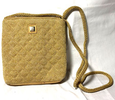 Lina Gold Metallic Crossbody