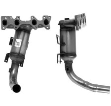 BM Cats Approved Exhaust Manifold Catalytic Converter for Ford Ka 1.2 2008-2016