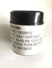 White Knight Zanussi Electrolux Gas Tumble Dryer Valve Solenoid Coil,Round,Brama