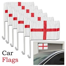 England Car Flags for Car Window British Royal Street Party St Georges Car Flag