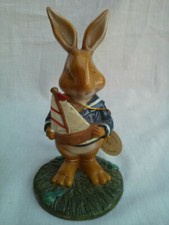 Rabbit sailor figurine ornament Boating 'Tales of the Warren' Regency Fine Arts