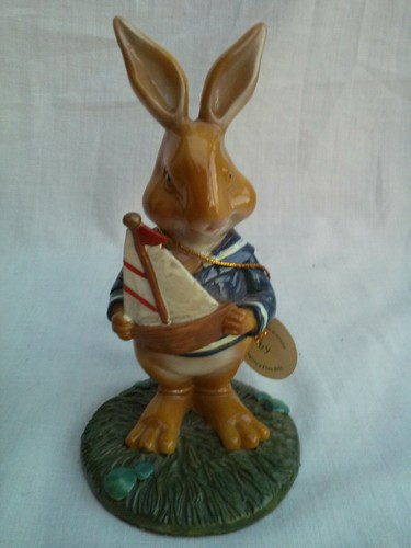 Rabbit sailor figurine