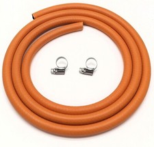 Orange lpg gas hose - pipe, 8mm