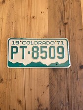 Vintage Colorado 1971 US Car