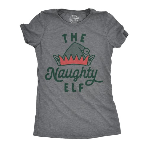 Womens the naughty elf shirt - naughty, t