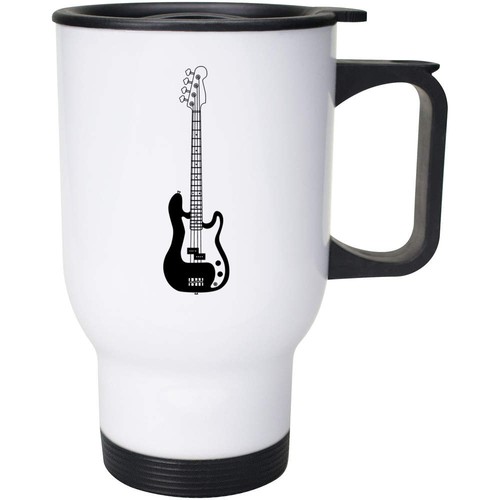 Bass guitar travel mug - travel,