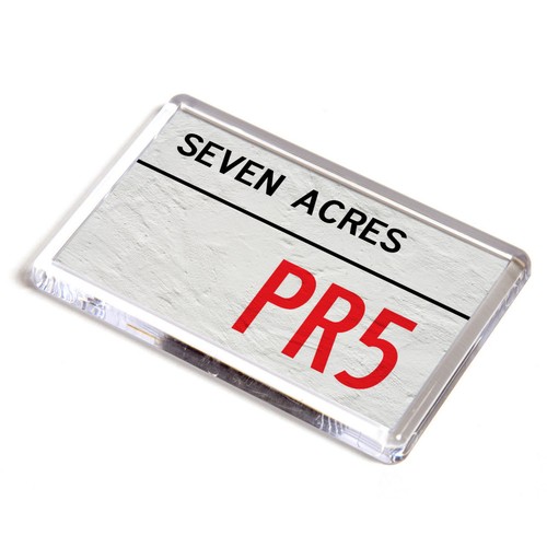 Fridge magnet seven acres - fridge,