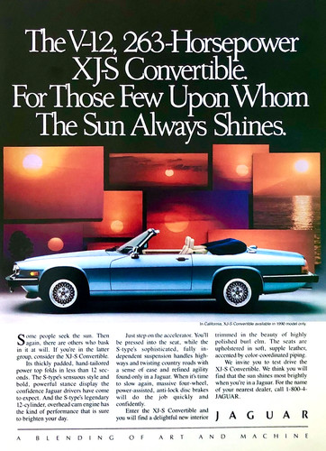 1990 jaguar s - jaguar, xj-s