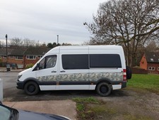 Mercedes Benz sprinter 313 mwb camper van