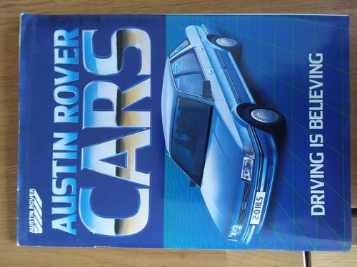 Austin rover brochure lightly - austin,