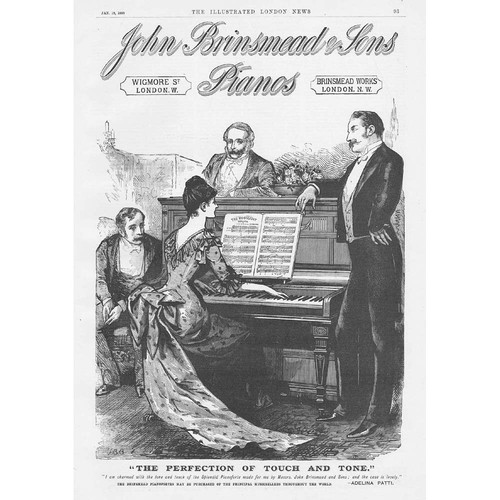 John brinsmead sons pianos - john,