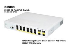 Cisco 2960-C Series PoE 12Port