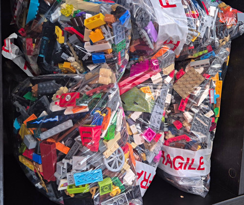 Genuine lego bundle 1kg pieces - bundle,