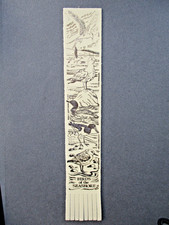 Leather BOOKMARK Birds of the
