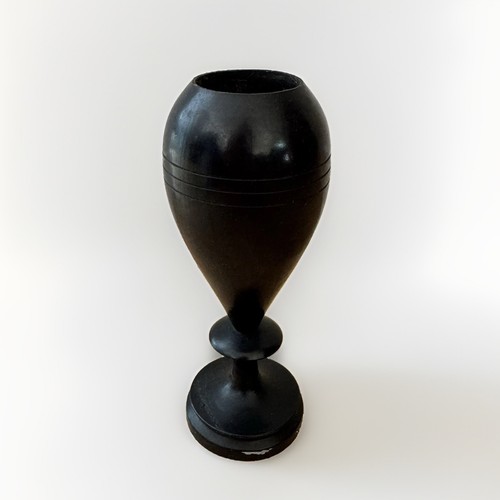 Vintage hand turned ebony - vintage,