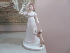 *RARE* COALPORT LADY WITH DOG