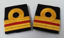 RN Shoulder Slides Royal Navy Issue Lieutenant Rank Slide On Studded Epaulettes