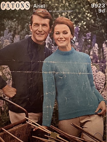 Patons knitting pattern 9923 - pattern,