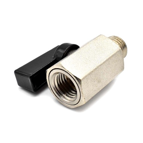 Brass ball valve lever - brass,