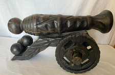 Vintage large Hand Carved