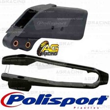 Polisport Black Chain Guide & Slider Kit For KTM SX 1998-2006 EXC 1998-2007
